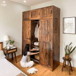 Tủ quần áo cánh nan FEGO - Ảnh 5