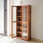 Tủ kính gỗ tự nhiên FEGO - Ảnh 3