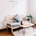 Ghế sofa đôi kèm đệm - Ảnh 5