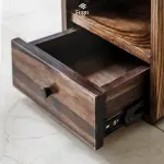 Kệ sách Puzzle gỗ thông tự nhiên Fego - Ảnh 9