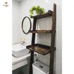 Kệ thang gỗ để đồ phòng tắm FEGO - Ảnh 4