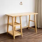 Bàn học có ngăn gỗ thông tự nhiên