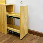 Bàn trang điểm góc gỗ tự nhiên FEGO - Ảnh 6