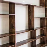 Kệ sách gỗ tự nhiên kích thước lớn FEGO - Ảnh 5