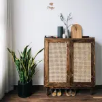 Tủ đa năng CANE - Tủ gỗ cánh mây đa năng cho gia đình - Ảnh 4