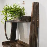 Kệ thang gỗ để đồ phòng tắm FEGO - Ảnh 6
