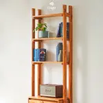 Tủ kệ kết hợp gỗ tự nhiên FEGO - Ảnh 4