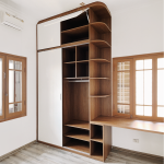 TỦ QUẦN ÁO TÍCH HỢP BÀN HỌC - Ảnh 2
