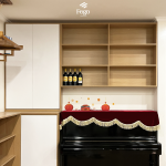 TỦ GIÀY TÍCH HỢP KỆ TRƯNG BÀY - Ảnh 3