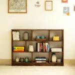 Kệ sách 3 tầng gỗ thông ngăn sole 120x20x85cm