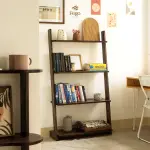 Kệ thang 4 tầng gỗ thông chân đế hộp - Ảnh 3