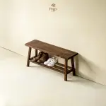 Ghế băng dài FEGO/ Ghế gỗ ban công, hành lang đi giày - Ảnh 7