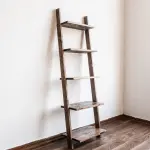 Kệ thang gỗ nâu rustic 5 tầng - Ảnh 5