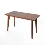 Bàn làm việc veneer chân gỗ - Ảnh 9
