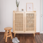 Tủ giày CANE - Tủ giày cánh mây cho gia đình