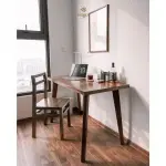 Ghế gỗ làm việc không tay tựa gỗ thông tự nhiên - Ảnh 7