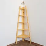 Kệ thang góc tường chữ A gỗ thông tự nhiên 5 tầng - Ảnh 8