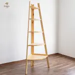 Kệ thang góc tường chữ A gỗ thông tự nhiên 5 tầng - Ảnh 9
