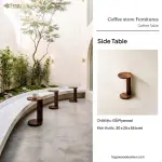 Bàn Cafe Fego Đa Năng/ Kệ Đầu Giường Plywood - Ảnh 9